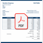 Factura con recargo de equivalencia: ejemplo y plantilla editable