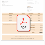 Plantilla de factura simplificada gratis: modelo editable y ejemplo