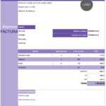 Plantilla de presupuesto y factura en Excel: modelo combinado gratis