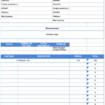 Modelo de factura para servicios profesionales: Word y Excel gratis
